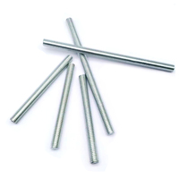 DIN975 Stainless Steel Metric Trapezoidal Lead Screw Threaded Rod Acme 1 Inch Welding Threaded Stud Bolt M10 M20 Threaded Rods