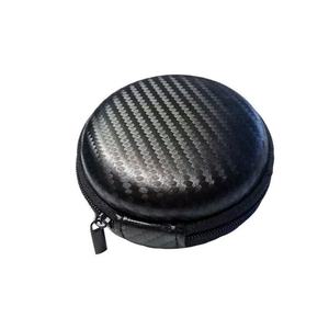 Estuche Redondo para Auriculares con Cremallera Pequeña y Logotipo Personalizado de Eva 2018 - Product Image 2