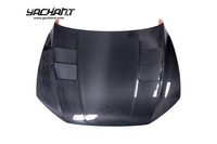 Kit carrosserie en fibre de carbone CF pour Audi A7 RS7 S7 C8 2019-2024, capot ventilé pour Audi A7 RS7 S7 C8