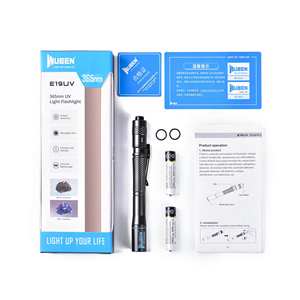 Lampe torche UV 365nm à lumière noire pour détecter les taches d'urine de <span class=keywords><strong>chien</strong></span> et de chat, étanche IP68, piles AAA, en alliage d'aluminium - Product Image 6