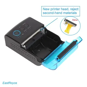 58Mm Draagbare Mini Bluetooth Handheld Pos Factuur Printer Mobiele Thermische Printer Ondersteuning Qr Code Afbeeldingen Papier Android