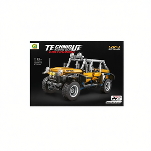 Technique Racing Car Construction 573 Pcs 4x4 Off Road Building <b>Blocks</b> Set - Product Image 2