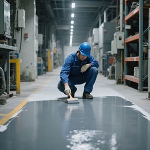 Pintura Epoxi 100% Sólida a Base de Agua para Concreto, Recubrimiento Autonivelante de Alta Densidad para Aplicaciones con Pistola - Product Image 5