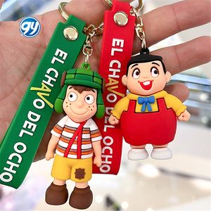 Divertido Llavero de <span class=keywords><strong>El</strong></span> <span class=keywords><strong>Chavo</strong></span> <span class=keywords><strong>Del</strong></span> Ocho, Muñeco de Silicona Verde, Llavero Creativo para Coche, Joyería de Dibujos Animados, Regalos al por Mayor - Product Image 5