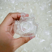 Jouet anti-stress transparent en silicone en forme de capybara, pomme, grenade, ou œuf creux, en caoutchouc, pour enfants de 5 à 7 ans