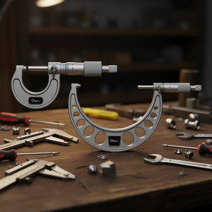 Ttake External <b>Micrometer</b> 0 25mm Precision Measurement Tool - Product Image 3