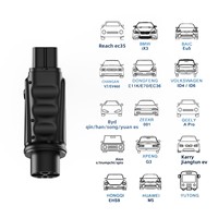 Adaptateur CCS2 vers GBT DC pour véhicule électrique, pour utilisation en fabrication, connecteurs EV, adaptateur EV