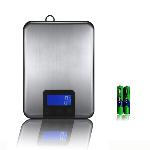Facts Lcd Display Stainless Steel Electronic Food Measuring Scale Digital Kitchen Weighing Scale
