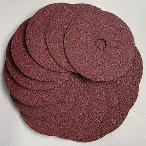 <span class=keywords><strong>Disque</strong></span> de fibre d'alumine calcinée rouge P80-120 à haute densité 5 pouces <span class=keywords><strong>125</strong></span> mm meuleuses d'ébavurage de ponçage de diamant en céramique d'acier inoxydable - Product Image 5