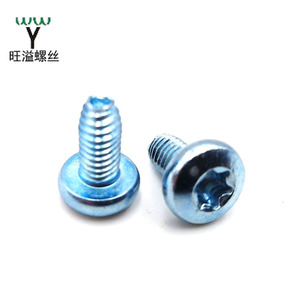 Chinasmall đơn đặt hàng cứng chữ thập lõm đầu tròn khai thác Tủ Torx ổ cắm Pan đầu tam giác răng selflopping khóa vít - Product Image 3