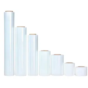 Película Estirable LLDPE Suave en Oferta, 50 cm de Ancho, 300 m de Largo, Película de Embalaje Resistente a la Humedad para Envolver Palés de Plástico - Product Image 3