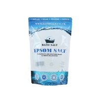 Sachets personnalisés en papier kraft pour sel marin, échantillon gratuit, ouverture facile, emballage plastique recyclable, logo personnalisé