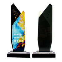 Vente en gros gravure personnalisée Logo Plaque trophée tasses plastique résine acrylique trophée Award