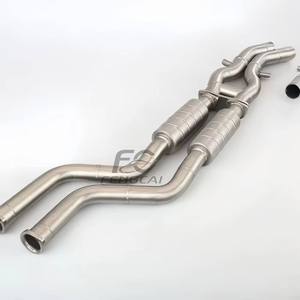Système d'échappement Catback modifié avec silencieux en acier inoxydable, compatible avec <span class=keywords><strong>BMW</strong></span> <span class=keywords><strong>M3</strong></span> E46 2003-2006 pour améliorer les performances de course - Product Image 4