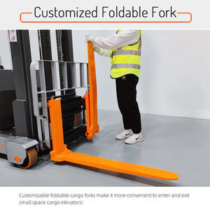 Entrega GRATUITA Carretilla elevadora eléctrica 2T Pequeña carretilla elevadora intelectual Heli 3 toneladas 1,5 toneladas alcance 8M Carretilla elevadora todo terreno CE ISO - Product Image 4