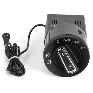 Interrupteur de commande de phare automatique 1C0941531, interrupteur chromé, prise pour <span class=keywords><strong>Polo</strong></span> Golf <span class=keywords><strong>4</strong></span> MK4 B5, bouton de phare antibrouillard, voitures <span class=keywords><strong>Polo</strong></span> - Product Image 6