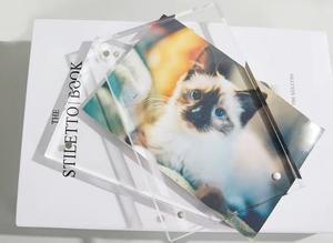 Keli Magnetic Card Brick <b>Photo</b> <b>Frame</b> Platform 5-inch, 6-inch, 7-inch Creative <b>Double</b> Sided Crystal Transparent Display <b>Frame</b> - Product Image 2