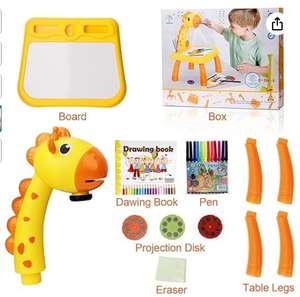 Proyektor gambar papan tulis dan lukis, mainan edukasi multifungsi alat menggambar - Product Image 6