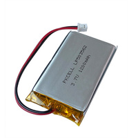 Baterai Isi Ulang Li-poly 1200mah 503562 3.7v Dengan Konektor PCM PCB untuk Tester, GPS, Speaker, Earphone Nirkabel