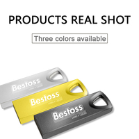 Besoss Stik Usb Logam Mini, Flash Drive Usb 16Gb 32Gb 64Gb 128Gb 256Gb 1Tb 2Tb 2.0 3.0 dengan Logo