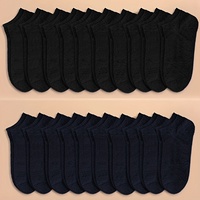 Chaussettes solides unisexes, douces et légères, basses, en vrac, noires, blanches et grises, pour hommes et femmes