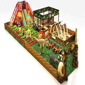 สนามเด็กเล่นในร่ม Naughty Castle Forest Series พร้อมสไลเดอร์และบ่อบอล Naughty Castle ได้รับการรับรองมาตรฐาน ISO CE รองรับเด็กได้ 50 คน - Product Image 4