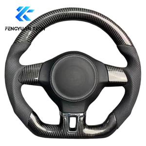 Volante de Fibra de Carbono Forjado para vw Volkswagen Golf6 MK6 GTI R Polo Tiguan Passat Scirocco Jetta Cc Touran <span class=keywords><strong>Beetle</strong></span> - Product Image 3