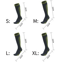 2024 OEM haute qualité imperméable genou haute randonnée cyclisme et Camping chaussettes tricoté été fabrication nouveau et personnalisable