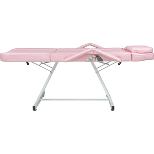 Haute qualité pas cher rose beauté Spa une couleur personnalisée réglable Table de Massage lit de cils podologie traitement de tatouage chaise faciale - Product Image 3