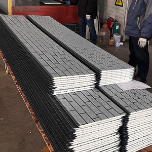 Panneaux sandwich en tôle métallique de conception moderne, panneaux muraux décoratifs 3D en métal sculpté pour l'extérieur, panneau de sculpture extérieur - Product Image 4