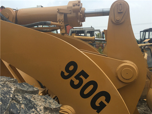 Chargeuse sur pneus Cat 950G d'occasion à faible nombre d'heures de fonctionnement, capacité nominale de 5 tonnes, avec pompe Cat, idéale pour les carrières et la remise en état des terres - Product Image 6