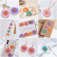Bunga Daisy Warna Khusus Dapat Disesuaikan, Bunga Kering Alami Awet, Ramah Lingkungan, Dekorasi DIY, Wisuda, Pernikahan, Paskah