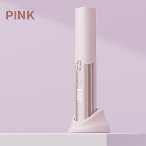 Plancha de Pelo Inalámbrica Recargable de Cerámica con Pantalla LCD y Carga USB - Estilizador de Cabello Portátil para Uso Doméstico - Product Image 4