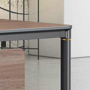 Mesa de oficina moderna para personal ejecutivo, escritorio de negocios para el hogar a precio de fábrica con función extensible - Product Image 4