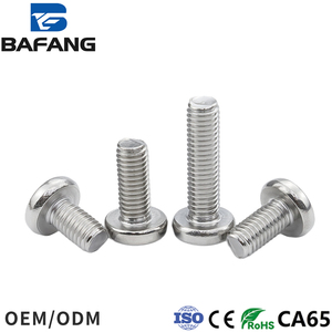 M4 M6 완전 나사산 십자 팬 헤드 기계 나사 304 316L 스테인리스 스틸 맞춤형 볼트 OEM - Product Image 4