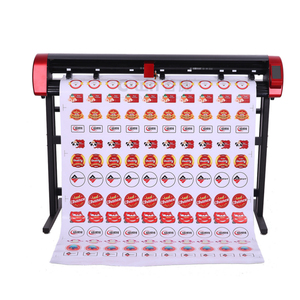 Chất lượng cao V24 cắt plotter với camera cạnh tuần tra tự động hỗ trợ kim loại multisize Điều kiện Mới - Product Image 1