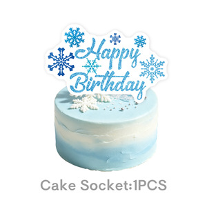 Decoraciones Colgantes de Copos de Nieve Azules para Navidad, Espirales de Copos de Nieve para Fiestas Temáticas de <span class=keywords><strong>Frozen</strong></span>, <span class=keywords><strong>Cumpleaños</strong></span> de Niñas, Fondo Decorativo para el Hogar - Product Image 4
