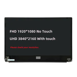 Montaje completo de pantalla táctil LCD 15,6 para Dell XPS 15 9570 Precision 5530 P56F002 reemplazo de pantalla UHD 4K