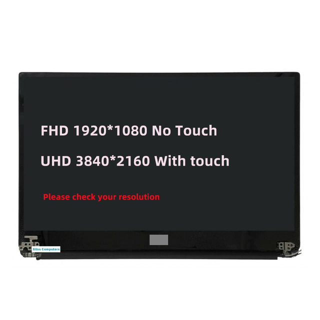 15.6 LCD Touch Screen Complete Assembly for XPS 15 9570 Precision 5530 P56F002 Display Replacement UHD 4K