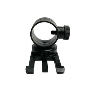 Support original, nouveau matériau PC créatif, support latéral rotatif à <span class=keywords><strong>360</strong></span>° pour casque avec clip pour lampe torche à trois broches - Product Image 5