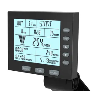 VAR03 Monitor konsep baru Hyrox Crossfit latihan komersial mesin dayung udara Gym