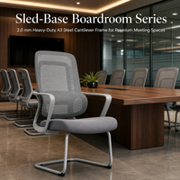 Chaise de bureau ergonomique à dossier haut en maille, avec appui-tête 2D, accoudoirs à boucle, double soutien lombaire, chaise de travail pivotante