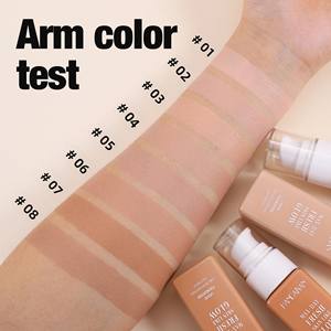 <span class=keywords><strong>Base</strong></span> <span class=keywords><strong>de</strong></span> <span class=keywords><strong>Maquillaje</strong></span> Líquida <span class=keywords><strong>de</strong></span> Larga Duración, Cobertura Total, Acabado Mate, Control <span class=keywords><strong>de</strong></span> Grasa, Resistente al Agua, Crema Correctora, Iluminador Natural - Product Image 5