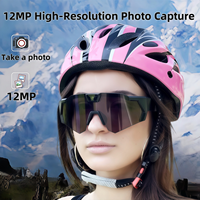 Lunettes de soleil intelligentes avec caméra, synchronisation mobile, prévisualisation en direct et partage social instantané, capture photo haute résolution 12MP