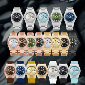 Loisirs Mains Lumineuses Champagne Or Subray Cadran Avec Date Montres Personnalisées Hommes Élégants Montre De Luxe En Acier Inoxydable Relojes 2024 - Product Image 4