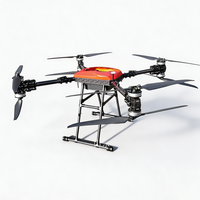 Drones de lutte contre les incendies à charge utile lourde, UAV de sauvetage d'urgence, plateforme industrielle à longue autonomie