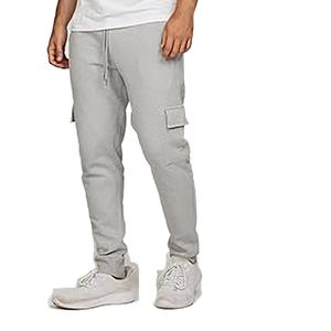Pantalon cargo décontracté pour homme, taille mi-haute, en coton biologique, de haute qualité, lavage coloré, respectueux de l'environnement - Product Image 1