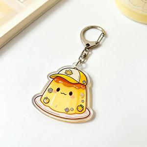 Chaveiro Personalizável DIY em Liga de Plástico com Design de Anime e Impressão em Serigrafia - Product Image 4