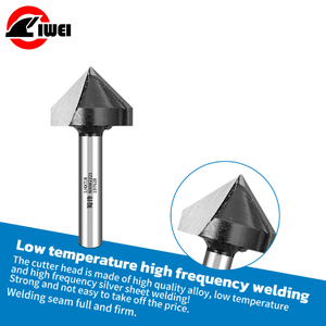 Giảm dần khắc cắt cho chi tiết chữ rãnh nhọn khắc Router bit công cụ trong chế biến gỗ CNC Router công cụ thể loại - Product Image 4