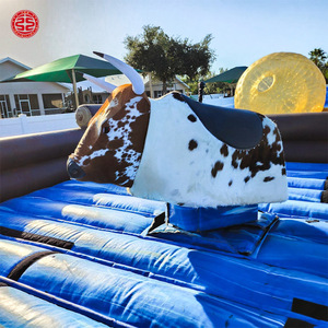 Nhà Máy Giá <span class=keywords><strong>Inflatable</strong></span> Rodeo bò cơ khí bucking Bronco Bull Rides để bán - Product Image 4